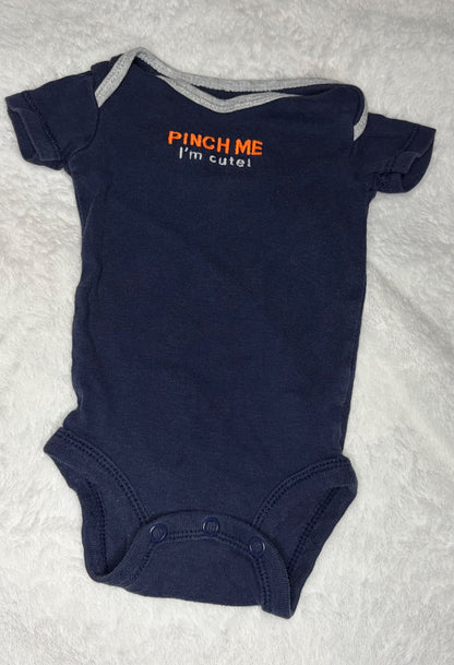 NEWBORN size  - 6pc Mixed Bundle - Onesies and a sleeper, Kids Newborn