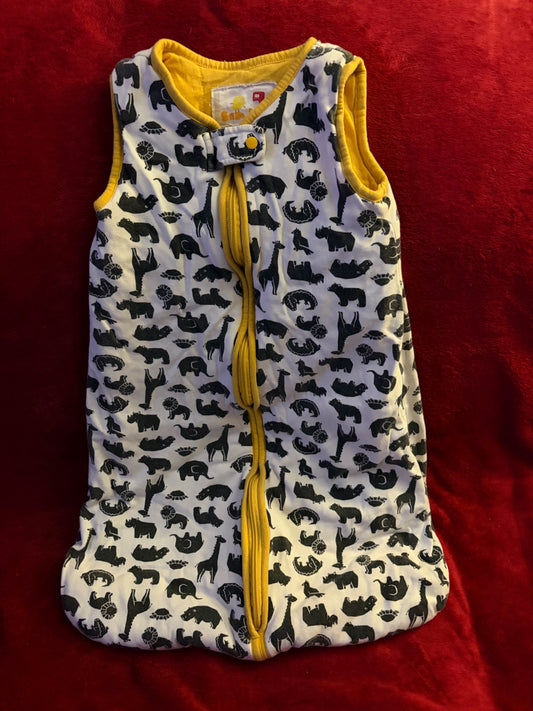 Zoo Themed heavy sleep slack 0-6m, 0-6 Months (Small)
