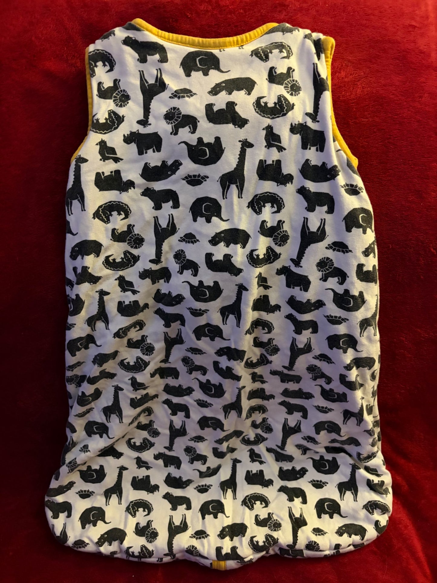 Zoo Themed heavy sleep slack 0-6m, 0-6 Months (Small)