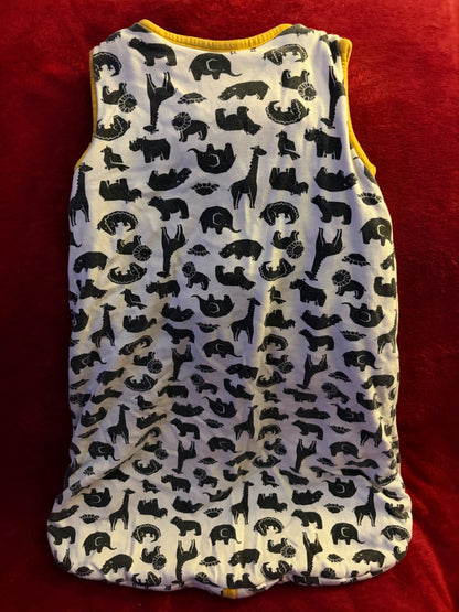 Zoo Themed heavy sleep slack 0-6m, 0-6 Months (Small)