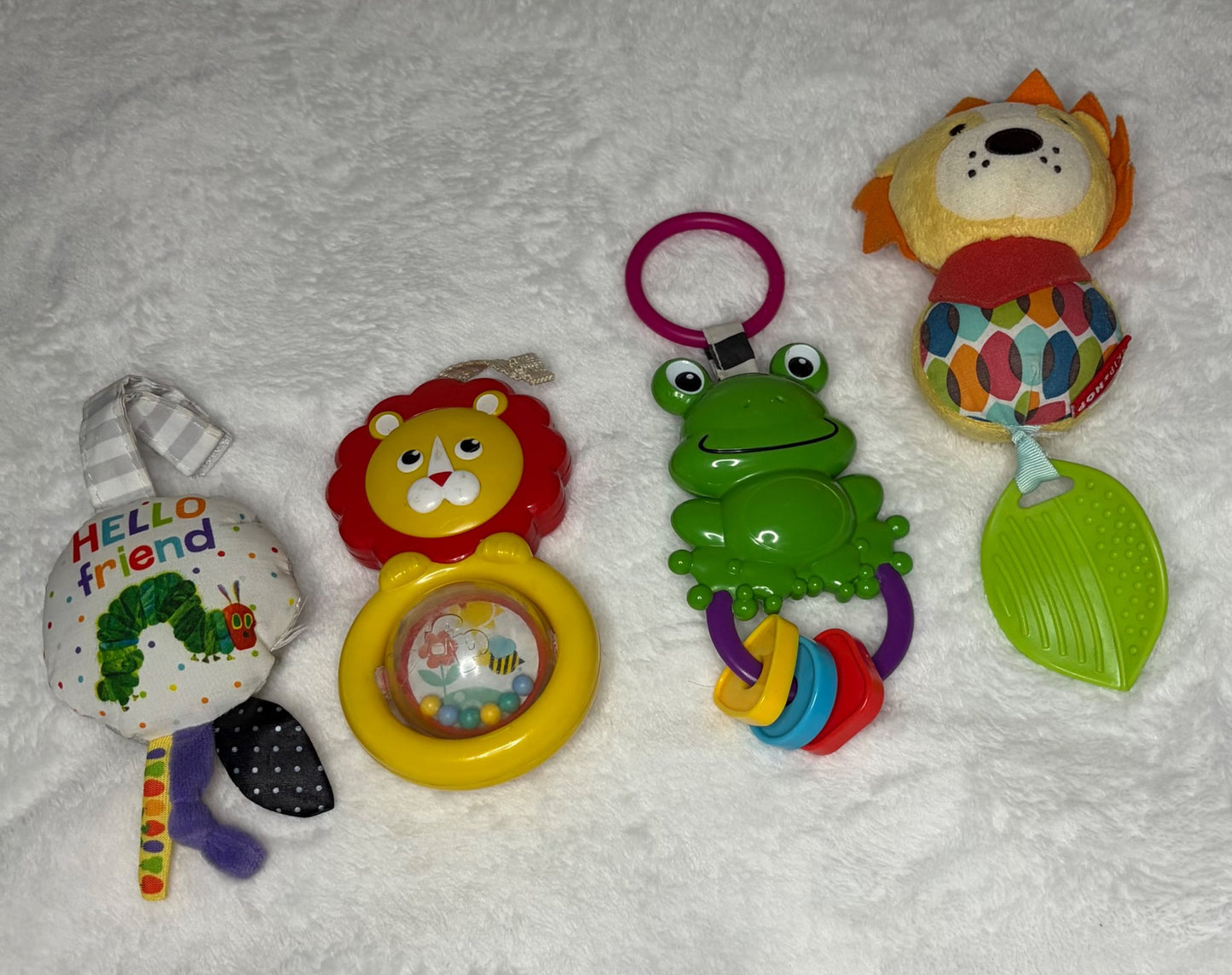 4pc Hanging Toys Bundle