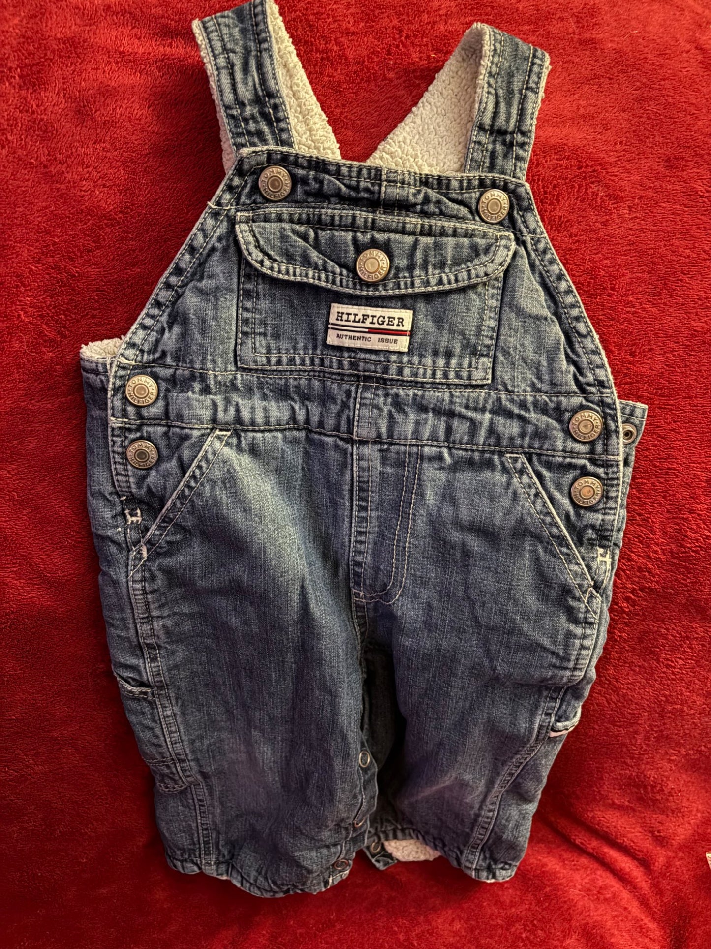 Fleece Lined Overalls 12m, Kids 9 Month (6-9M)