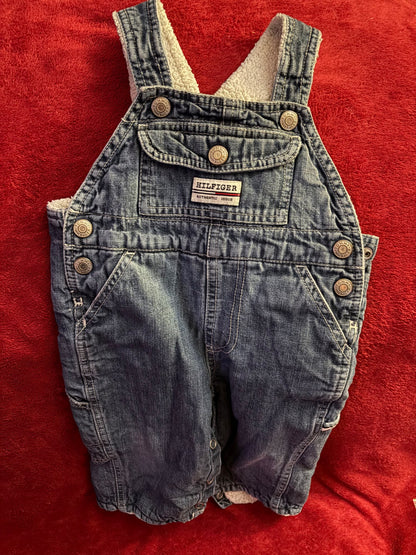 Fleece Lined Overalls 12m, Kids 9 Month (6-9M)