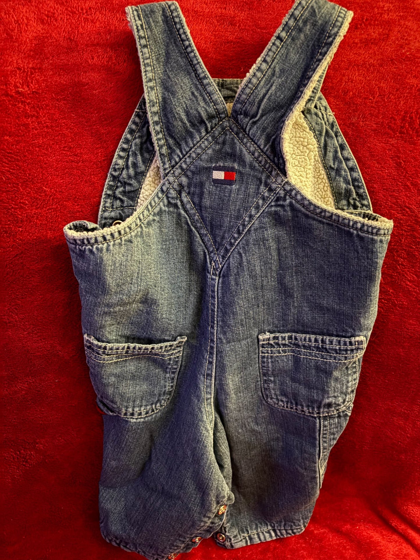 Fleece Lined Overalls 12m, Kids 9 Month (6-9M)