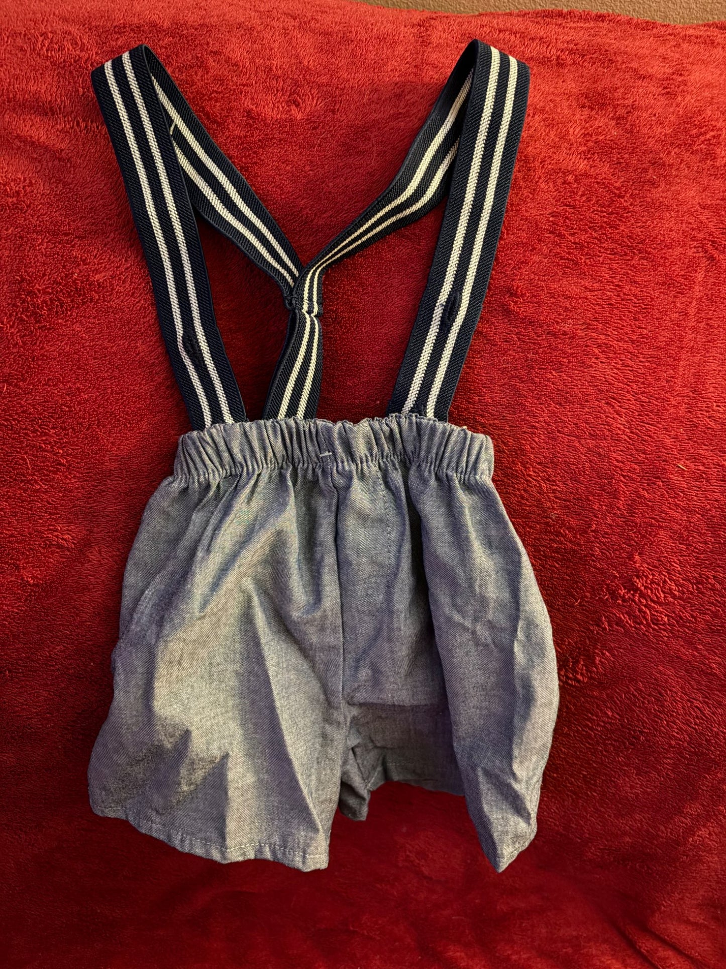 Shorts with Suspenders 18m, Kids 18 Month (12-18M)