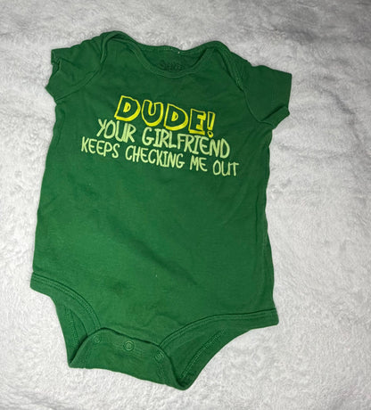 5pc Onesie Bundles with Fun Sayings! 6m, Kids 6 Month (3-6M)
