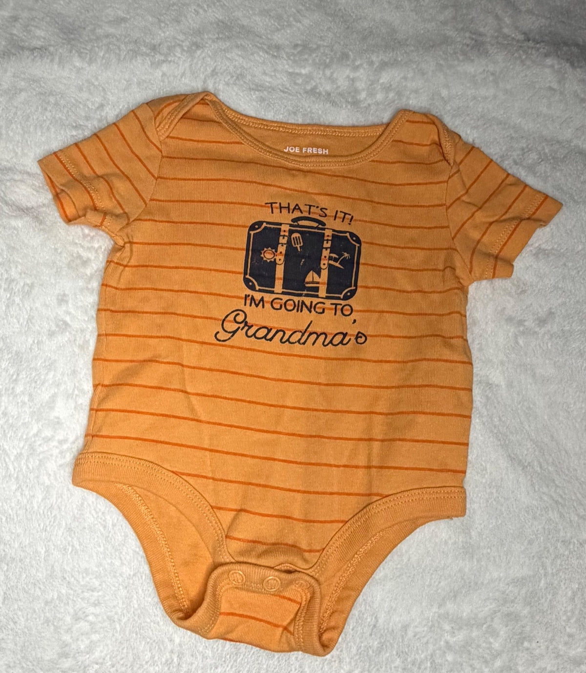 5pc Onesie Bundles with Fun Sayings! 6m, Kids 6 Month (3-6M)