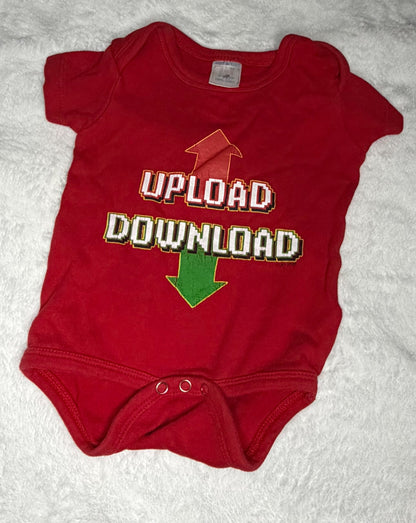 5pc Onesie Bundles with Fun Sayings! 6m, Kids 6 Month (3-6M)