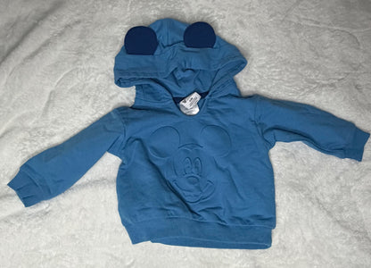 Mickey “embossed” 2pc set 6m , Kids 6 Month (3-6M)