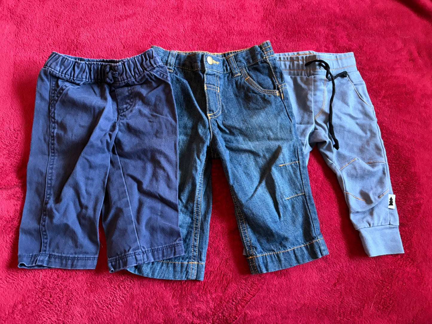 3pc Pants Bundle 9m, Kids 9 Month (6-9M)