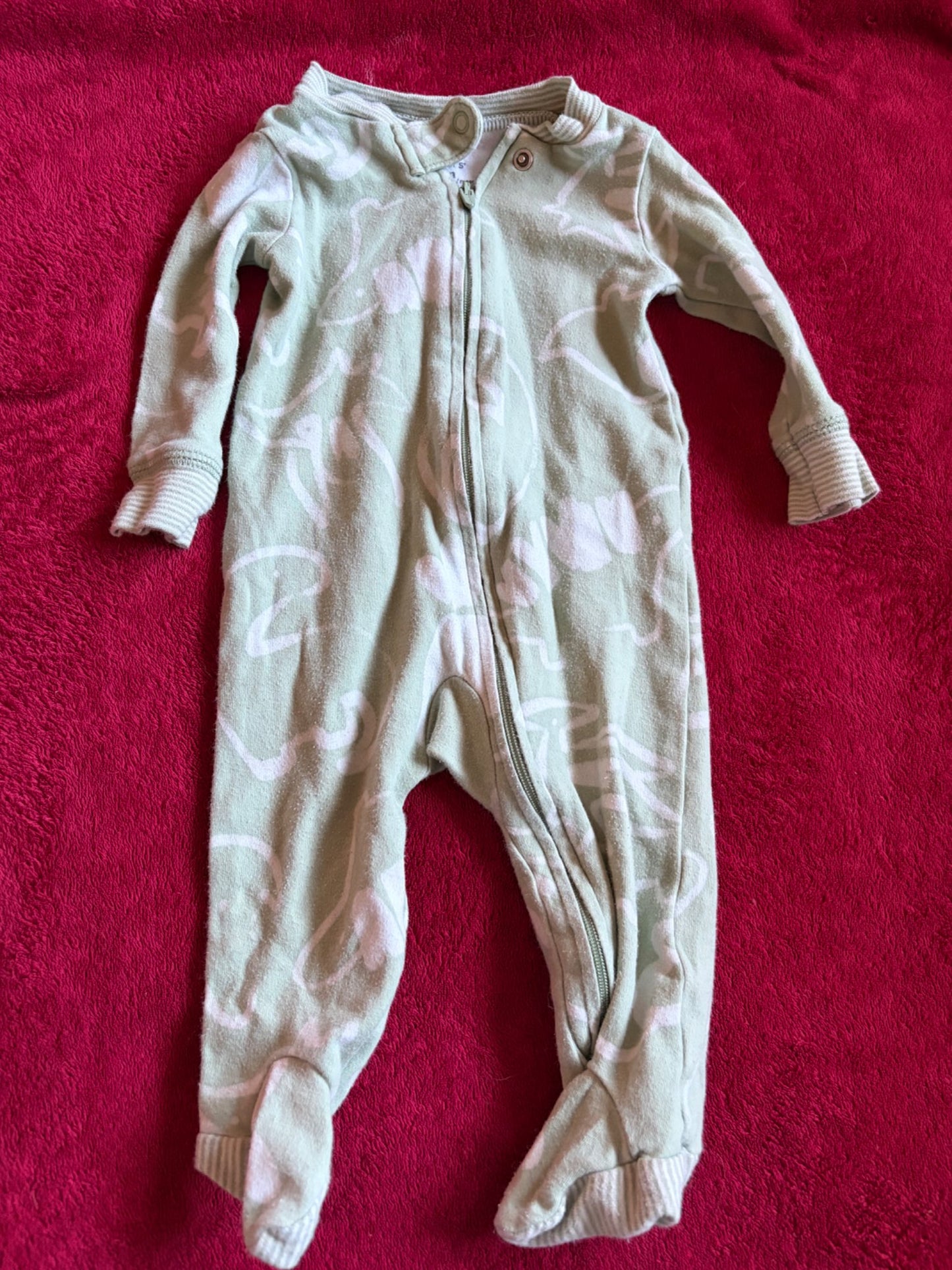 5pc 6m Dinosaur Sleeper Bundle, Kids 6 Month (3-6M)
