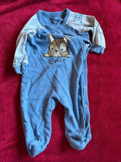 3pc 6m Puppy Sleeper Bundle , Kids 6 Month (3-6M)