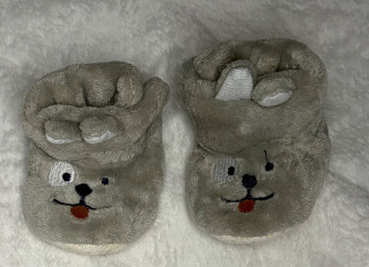Warm Newborn Puppy Booties , Shoes 0 (Baby: 0-12 mth)