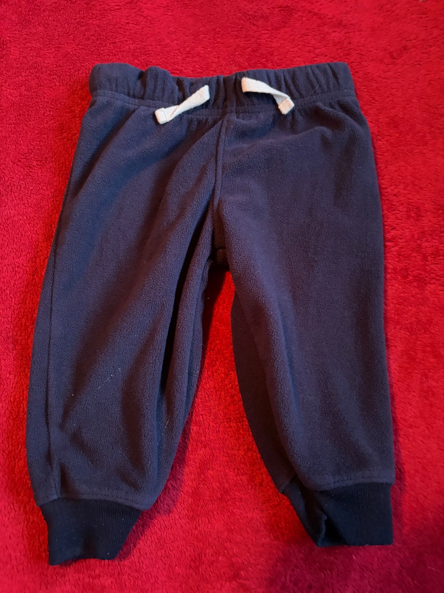 6pc Fleece Pant Bundle 9m , Kids 9 Month (6-9M)