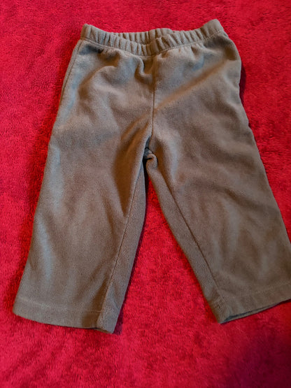 6pc Fleece Pant Bundle 9m , Kids 9 Month (6-9M)