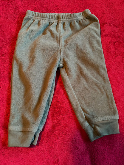 6pc Fleece Pant Bundle 9m , Kids 9 Month (6-9M)