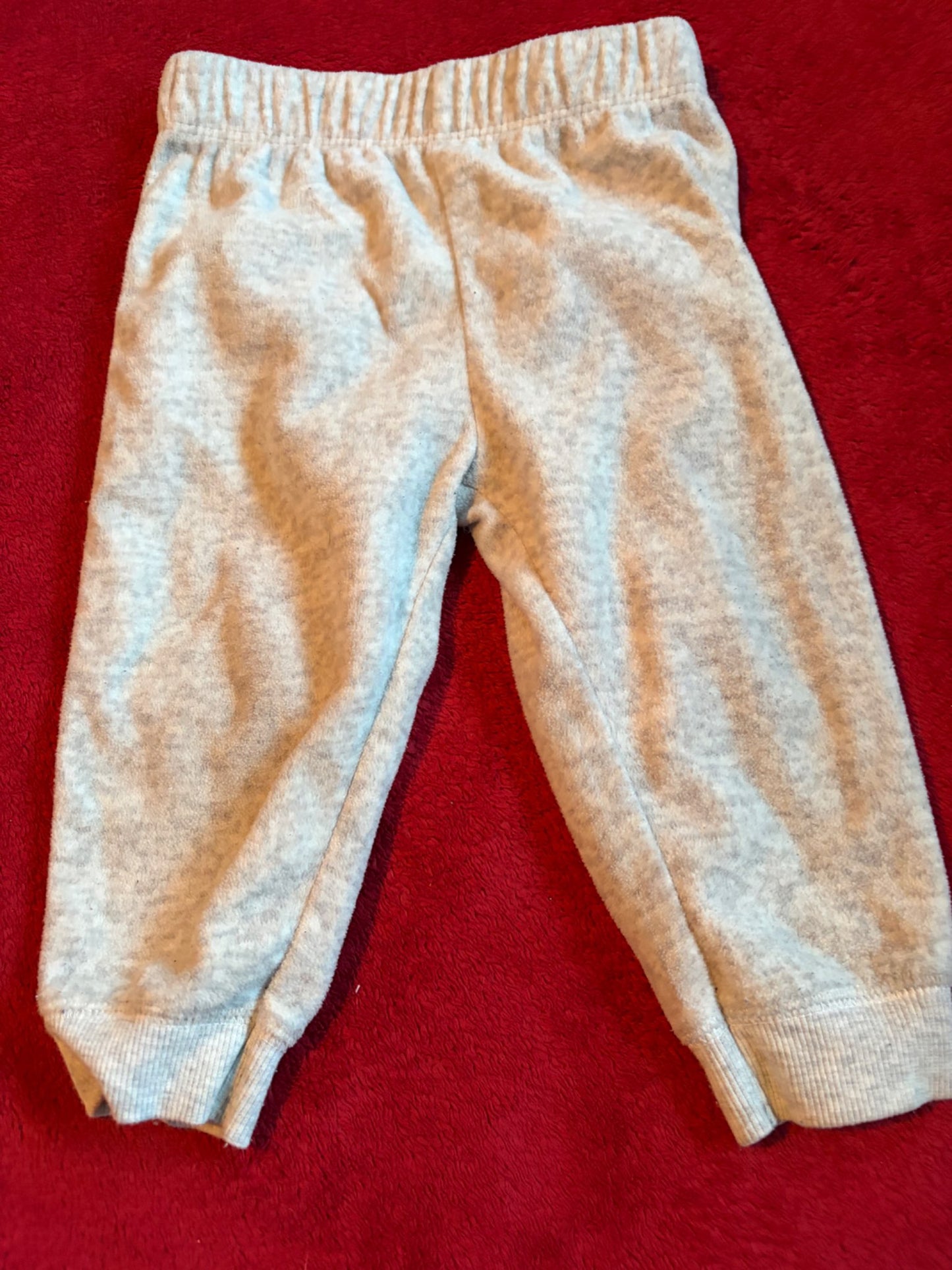 6pc Fleece Pant Bundle 9m , Kids 9 Month (6-9M)