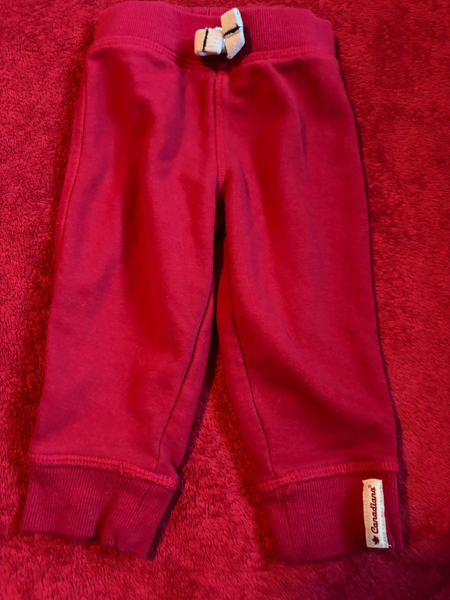 5pcs Drawstring Jogger Pants Bundle 9m , Kids 9 Month (6-9M)
