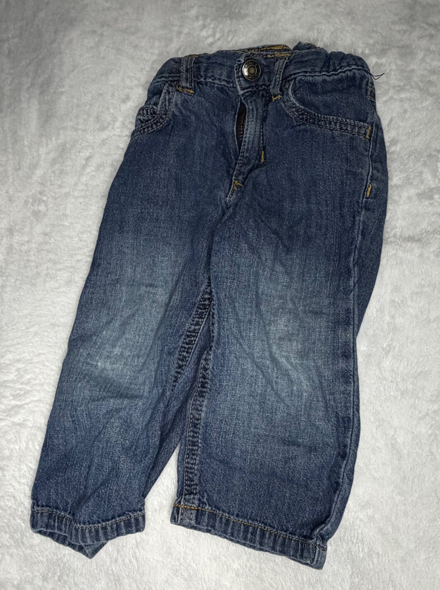 4pc “Denim” Pants Bundle - Leggings and Jeans 9m , Kids 9 Month (6-9M)
