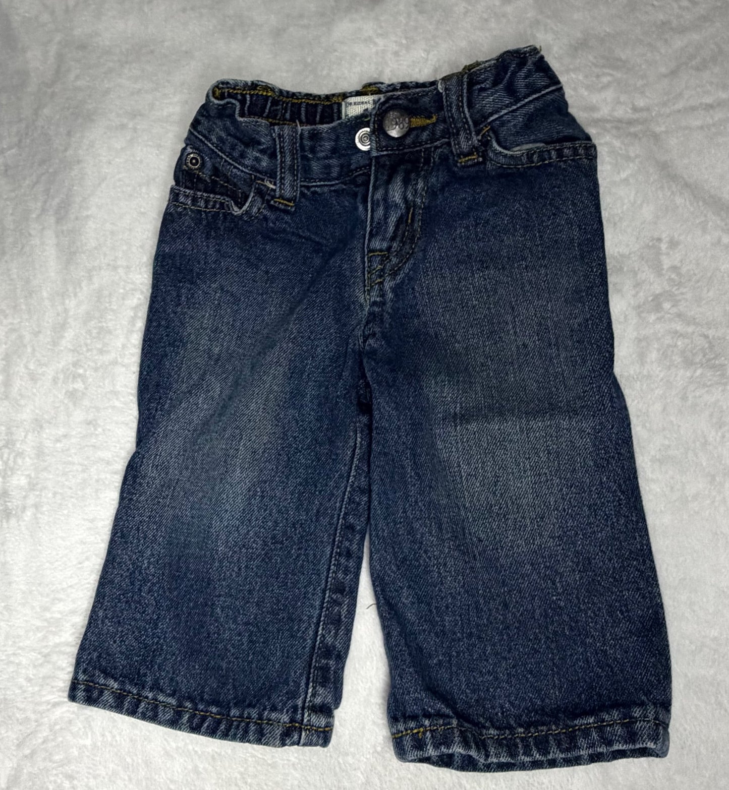 4pc “Denim” Pants Bundle - Leggings and Jeans 9m , Kids 9 Month (6-9M)