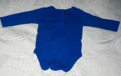 Stitch Long Sleeve Onesie 9m, Kids 9 Month (6-9M)
