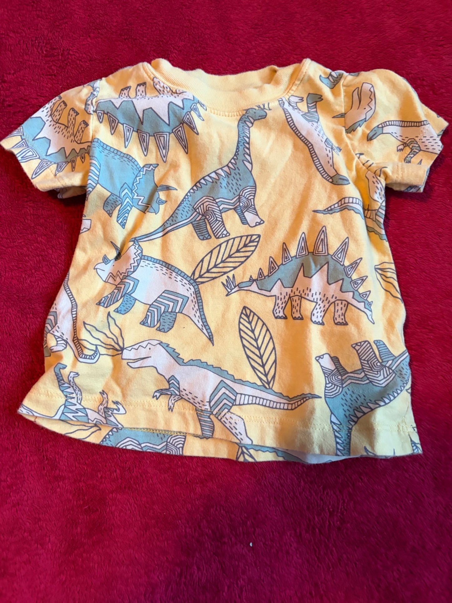 Carters Yellow T-Shirt Bundle 9m, Kids 9 Month (6-9M)