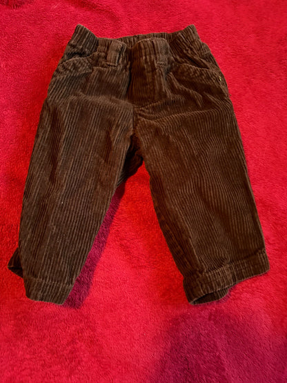 2pc Corduroy Pants Bundle 9m, Kids 9 Month (6-9M)