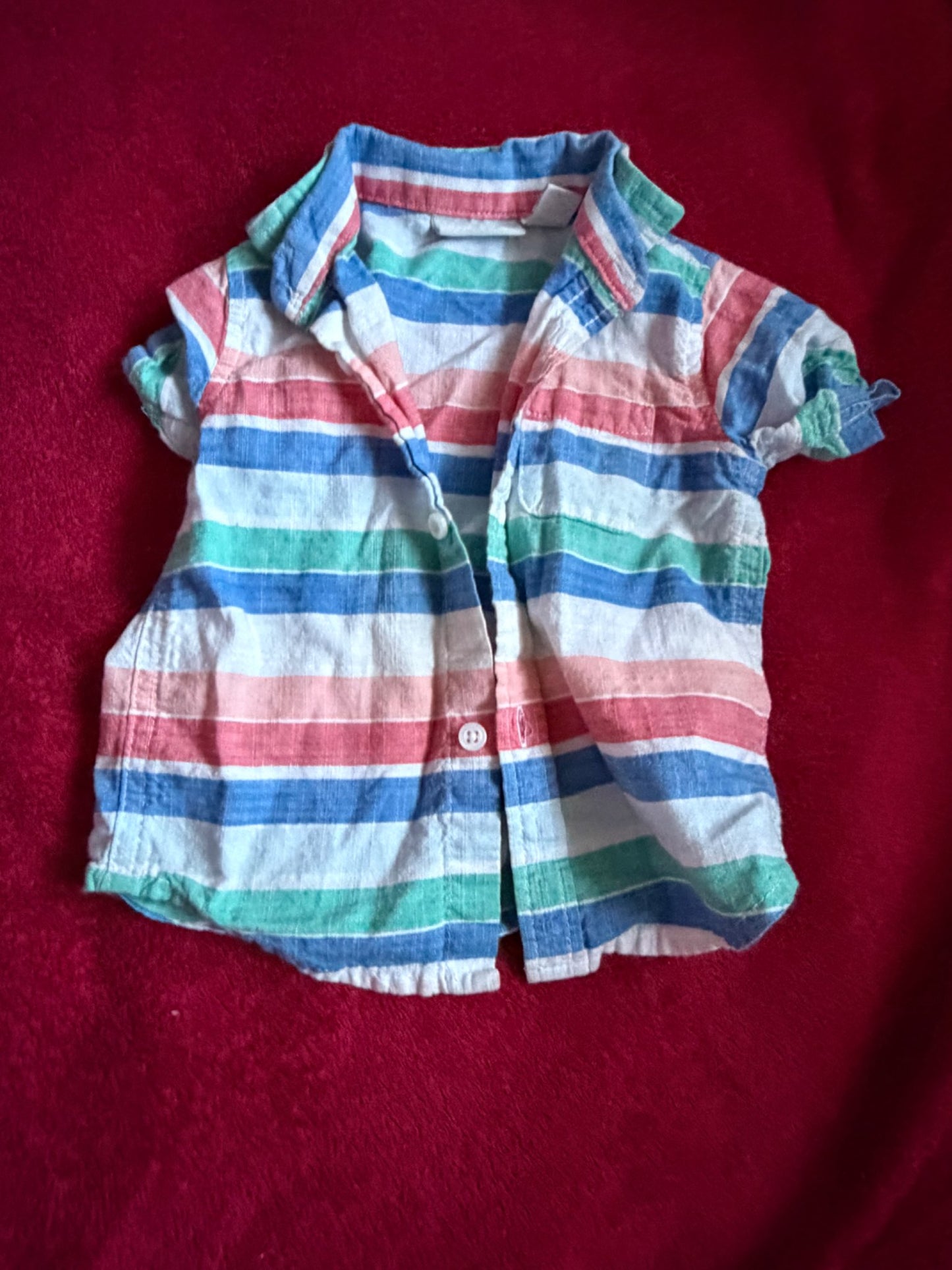 3pc Collared Shirt Bundle 9m, Kids 9 Month (6-9M)