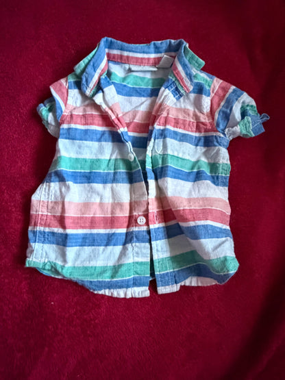 3pc Collared Shirt Bundle 9m, Kids 9 Month (6-9M)