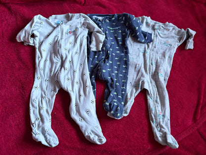 3pc 9m Sleeper Bundle, Kids 9 Month (6-9M)