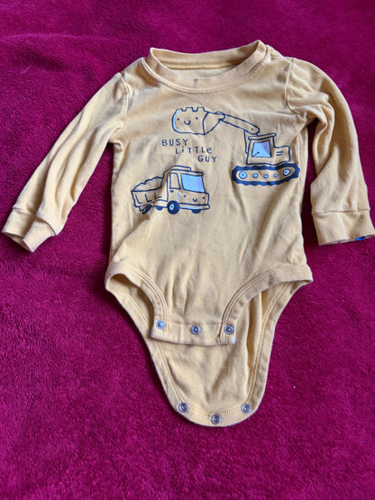 Carters Construction 2pc Outfit (1) 12m, Kids 12 Month (9-12M)