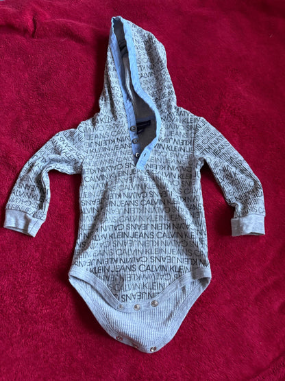 Hooded Long Sleeve Onesie Bundle 12m, Kids 12 Month (9-12M)