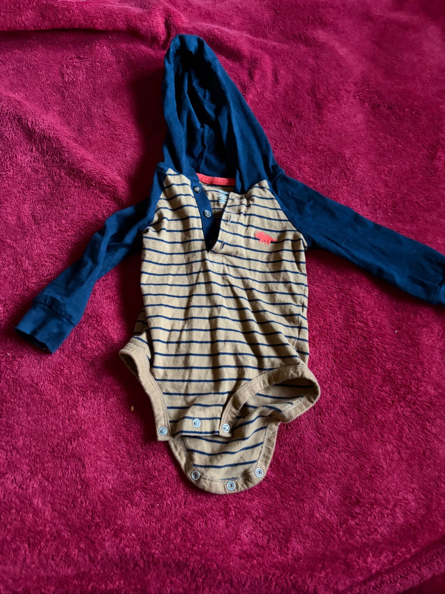 Hooded Long Sleeve Onesie Bundle 12m, Kids 12 Month (9-12M)