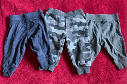 3pc 6m Pants Bundle , Kids 6 Month (3-6M)