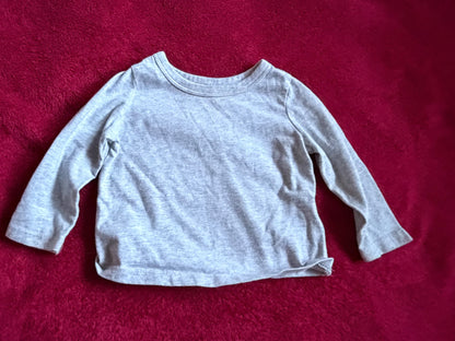 Long Sleeve 9m Bundle of Grey, Kids 9 Month (6-9M)