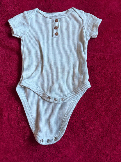 3pc Green Onesie Bundle 6m’, Kids 6 Month (3-6M)