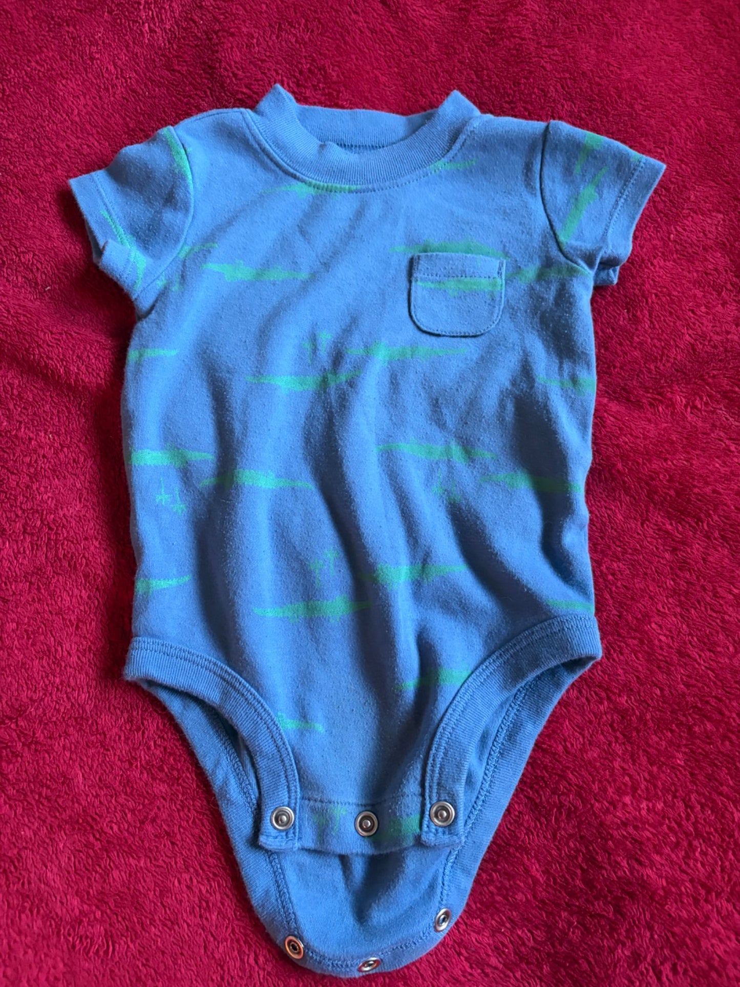 3pc Green Onesie Bundle 6m’, Kids 6 Month (3-6M)