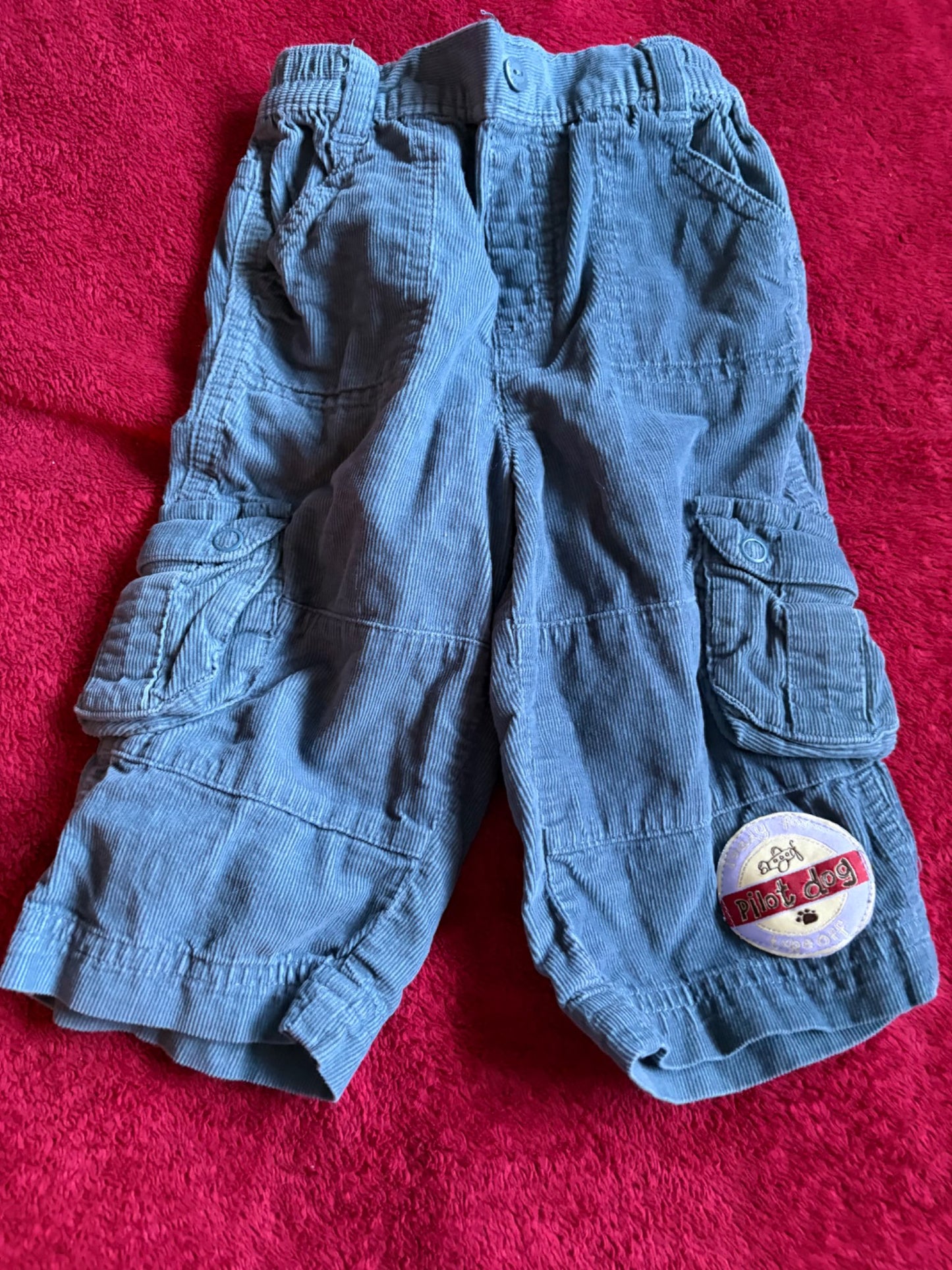 2pc “Pilot Dog” Outfit 6m, Kids 6 Month (3-6M)