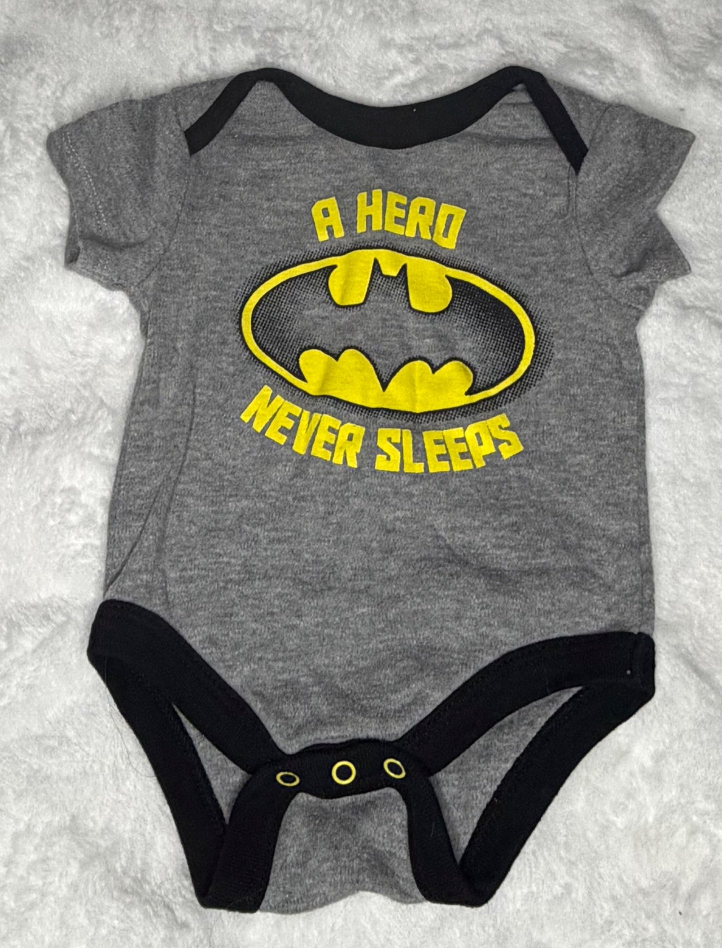 3pc “Bat Man” Bundle 6m, Kids 6 Month (3-6M)