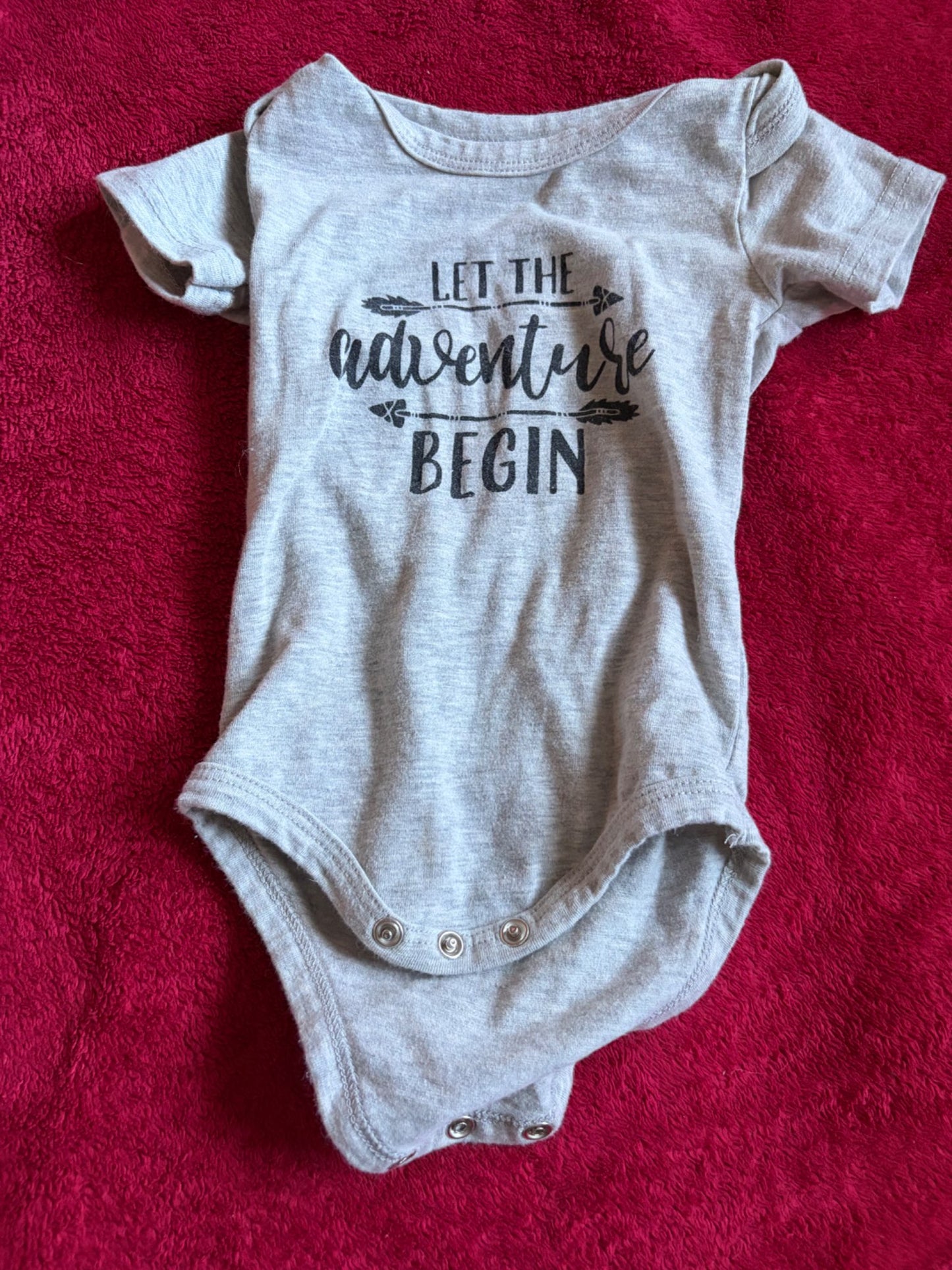 3pc 3m Grey Oneise Bundle, Kids 3 Month (0-3M)