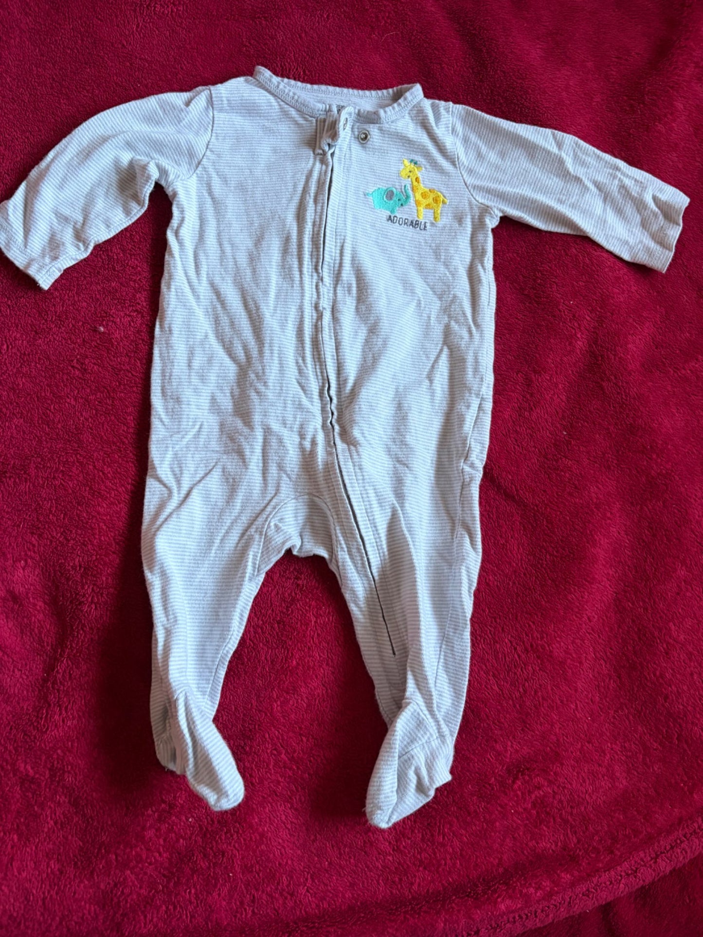 2pc Just One You - Made by Carters Sleeper Set  3m, Kids 3 Month (0-3M)