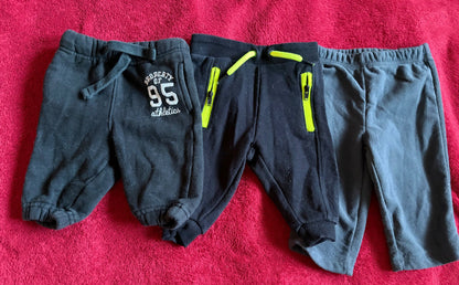 3pc 3m Pants Bundle , Kids 3 Month (0-3M)