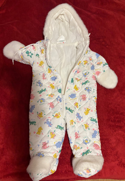 Bunting Suit (Patterned Snow Suit!), Kids 3 Month (0-3M)