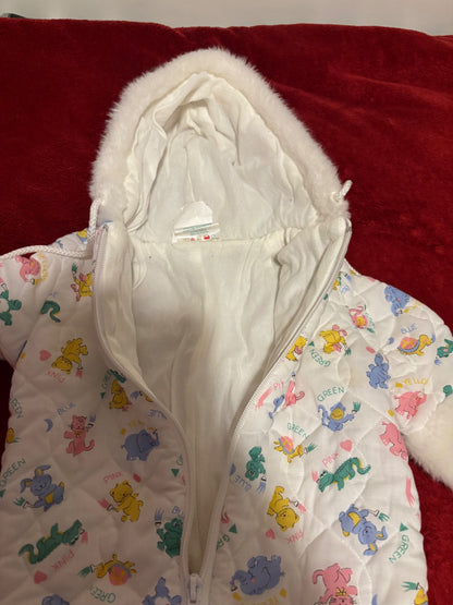 Bunting Suit (Patterned Snow Suit!), Kids 3 Month (0-3M)