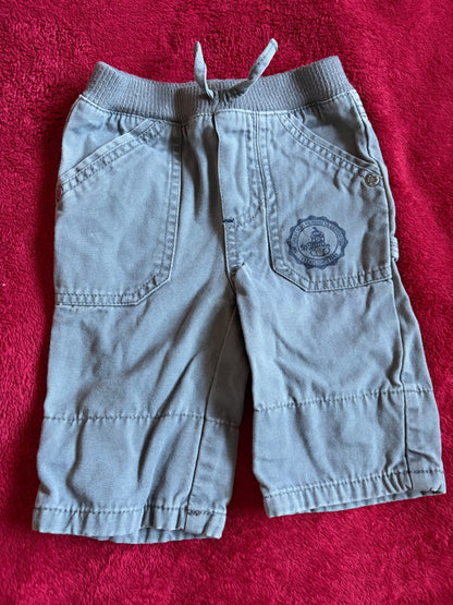 3pc 3m Grey Pants Bundle , Kids 3 Month (0-3M)