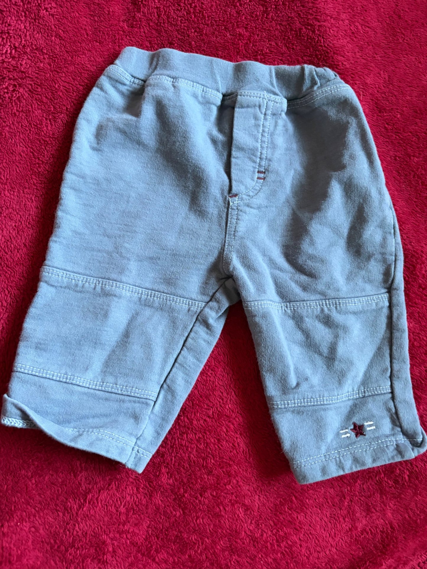 3pc 3m Grey Pants Bundle , Kids 3 Month (0-3M)