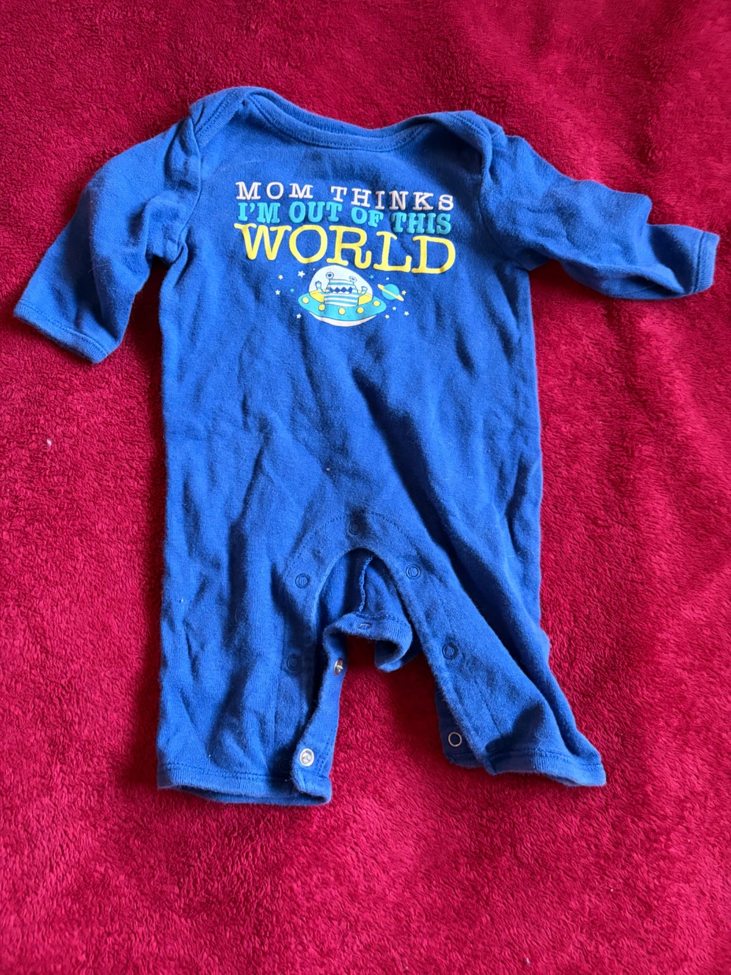 3 pc - 3m Fun Sayings Romper Bundle , Kids 3 Month (0-3M)