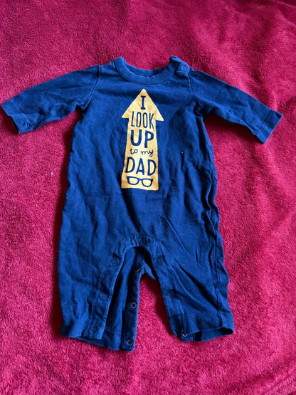 3 pc - 3m Fun Sayings Romper Bundle , Kids 3 Month (0-3M)