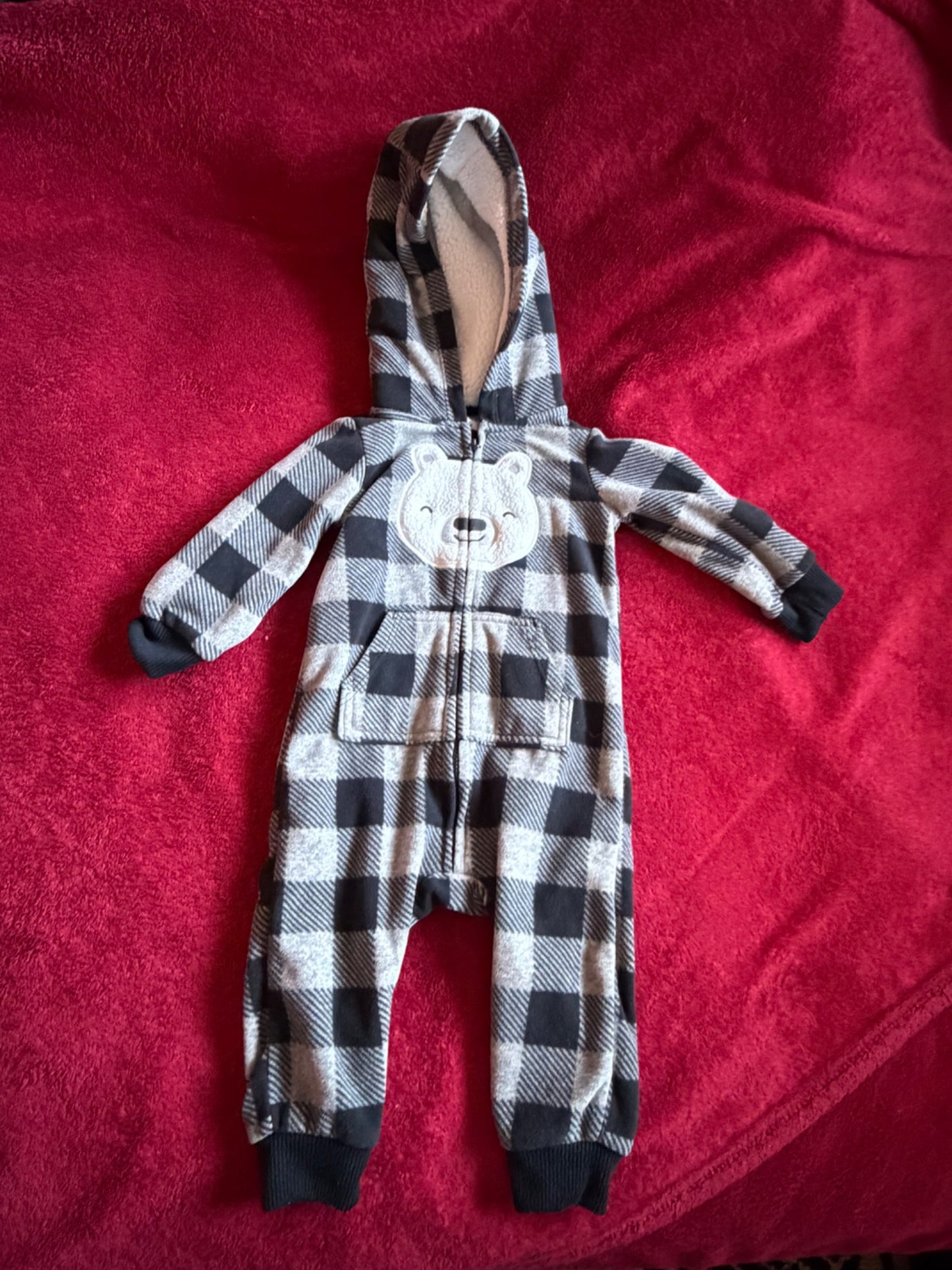 Fleece 9m Romper Bundle , Kids 9 Month (6-9M)
