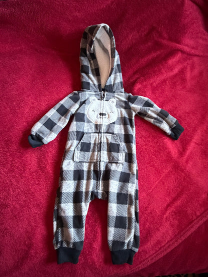 Fleece 9m Romper Bundle , Kids 9 Month (6-9M)